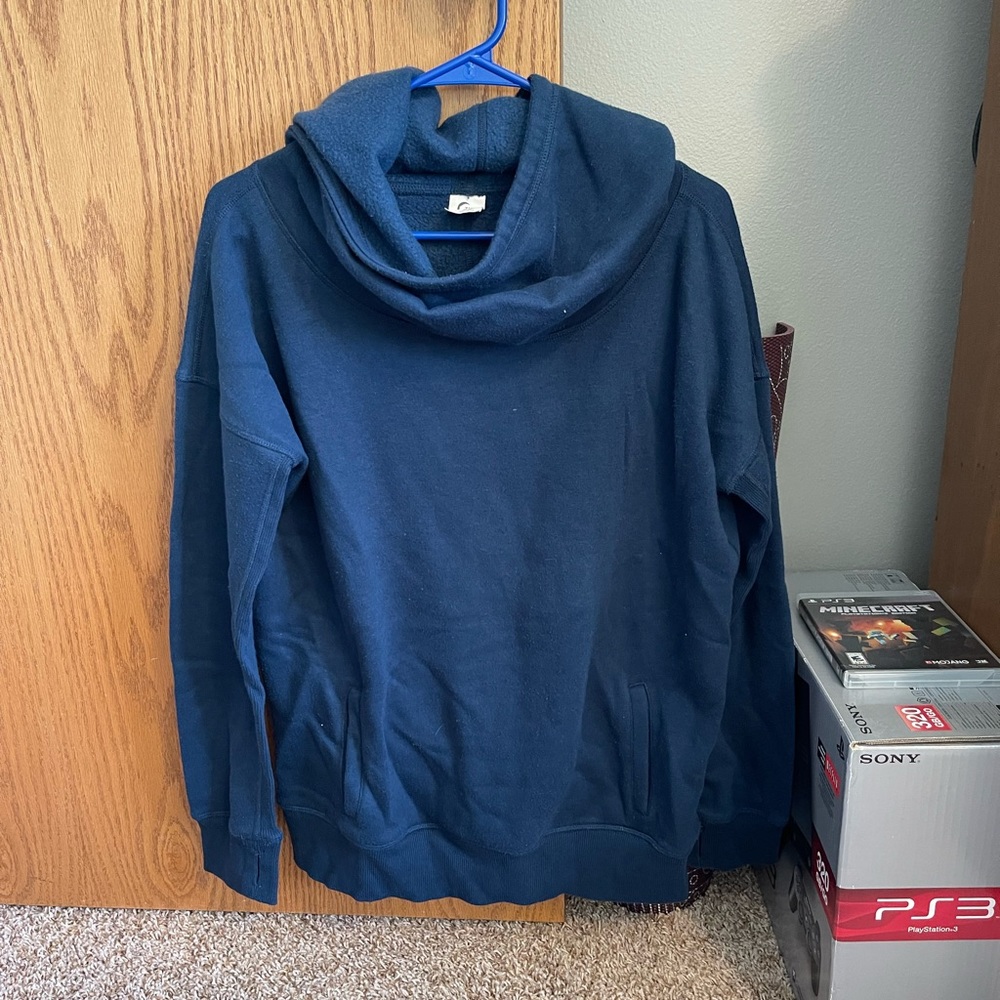 Zyia Navy Cowl Hoodie